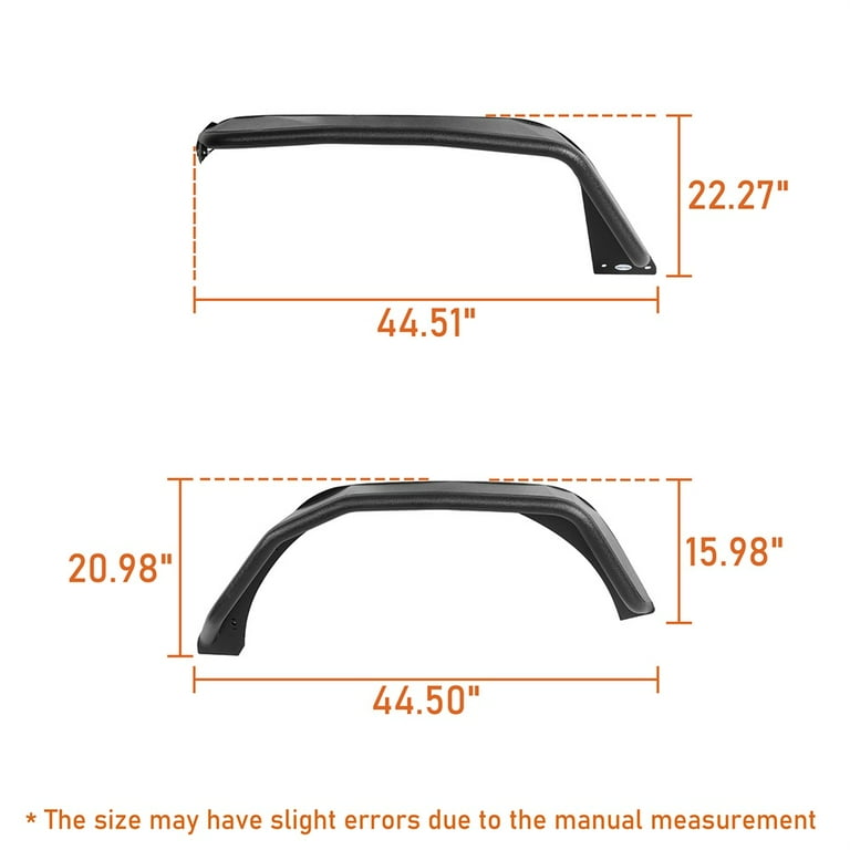 Full Fender and Mirror Kit | JEEP COMPASS 2018 Full Fender and Mirror Kit | JEEP COMPASS 2018