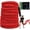 Red, variant on 1 inch 30ft  Battle Rope Workout Rope Battle Ropes for  Gym Exercise for Working Out for Exercise  Weighted Workout