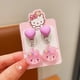 thumbnail image 1 of Pendientes para niños, clip para la oreja de bebé Sanrio, nuevos pendientes de niña de dibujos animados de 2024, pendientes de princesa de niña de estilo coreano, 1 of 5