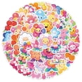 thumbnail image 2 of Pegatinas Kawaii Flower, 50 unidades, de vinilo impermeable para decoración, 2 of 3