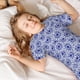 thumbnail image 4 of Balery Blue And White Flowers Conjunto de Pijama Infantil de Manga Corta con Estampado – Ropa de Dormir de Algodón Suave-XX-Large, 4 of 5