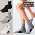 thumbnail image 2 of 6 Pairs Mens Breathable and Soft Sports Socks Anti Silp  Sweat-Wicking Crew Socks, 2 of 4