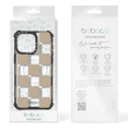 thumbnail image 2 of Shockproof Phone Case for Apple IPHONE 14 Compatible with Magsafe Checkerboard 001 Babaco Clear, 2 of 5