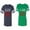 Men Navy / Women Green, variant on IF Lost Return To Babe I am Babe Matching Couple Cotton Jerseys (Men Navy / Women Black) (Men S / Women S)