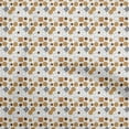 thumbnail image 1 of oneOone Viscose Jersey Light Brown Fabric Geometric Quilting Supplies Print Sewing Fabric By The Yard 60 Inch Wide, 1 of 5