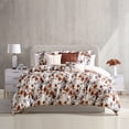 thumbnail image 2 of Modern Threads 6 Piece Textured Comforter Set, Microfiber, Floral Ridge, King, 2 of 8