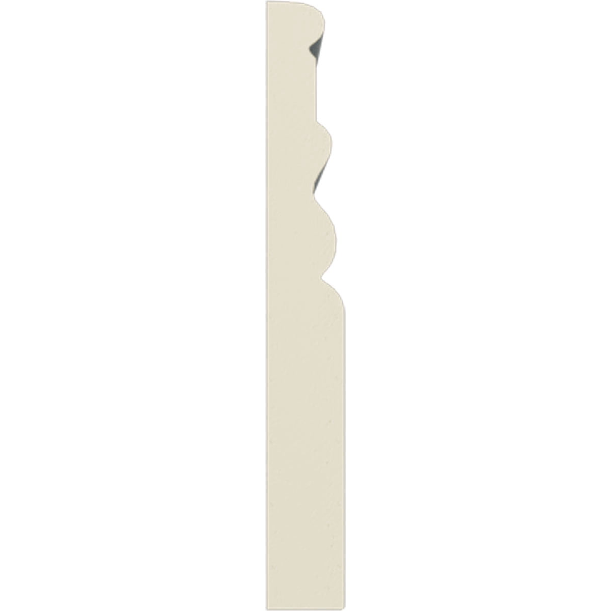 Ekena Millwork 5 7/8"H x 3/4"P x 94 1/2"L Federal Baseboard Moulding (12-Pack)