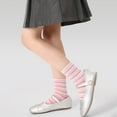 thumbnail image 2 of Toddler Kids Little Girls Cute Cotton Crew Socks 10 Pack, 2 of 8