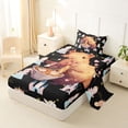 thumbnail image 2 of Erosebridal Ramen Capybara Kid Twin Sheet Sets, Princess Castle Bedding, 3-Piece, 2 of 5