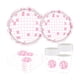 thumbnail image 2 of Ounissouiy 20 pack/lote Groovy con suministros para fiesta Disco, juego de vasos y platos de bola de discoteca, suministros para fiesta Fortaylor Cocina y Comedor, 2 of 6