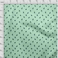 thumbnail image 4 of oneOone Polyester Spandex Mint Green Fabric Ocean Shark Swimming Sewing Material Print Fabric By The Yard 56 Inch Wide, 4 of 4