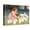 Canvas, variant on Art.com Feeding the Rabbits Giclee Print by Frederick Morgan, 16" x 12"