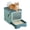 Green, variant on Anti Splash And Odor Proof Cat Litter Box,Cat Garbage Bin With Garbage Pad,Enclosed Detachable Garbage Bin,Odor Control,Easy To Clean.