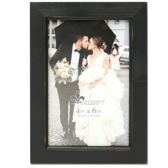 Abbey Black 4x6 Picture Frame