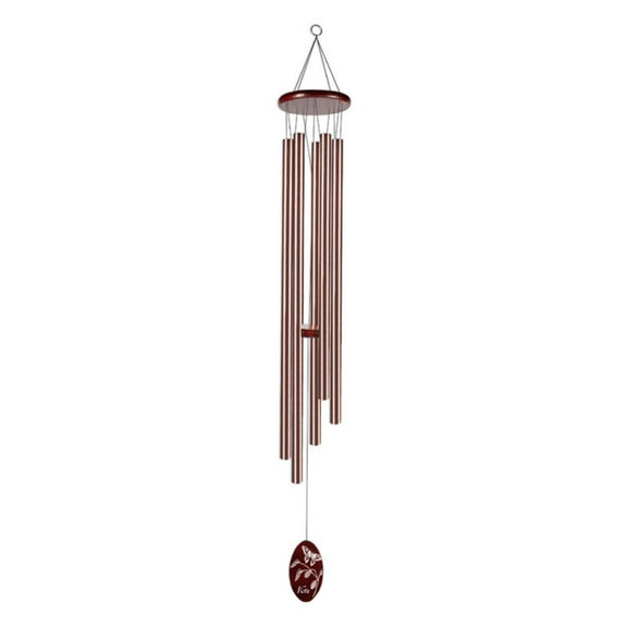 Sunset Vista Designs Bronze Classic Wind Chime with Butterfly, Extra Large
