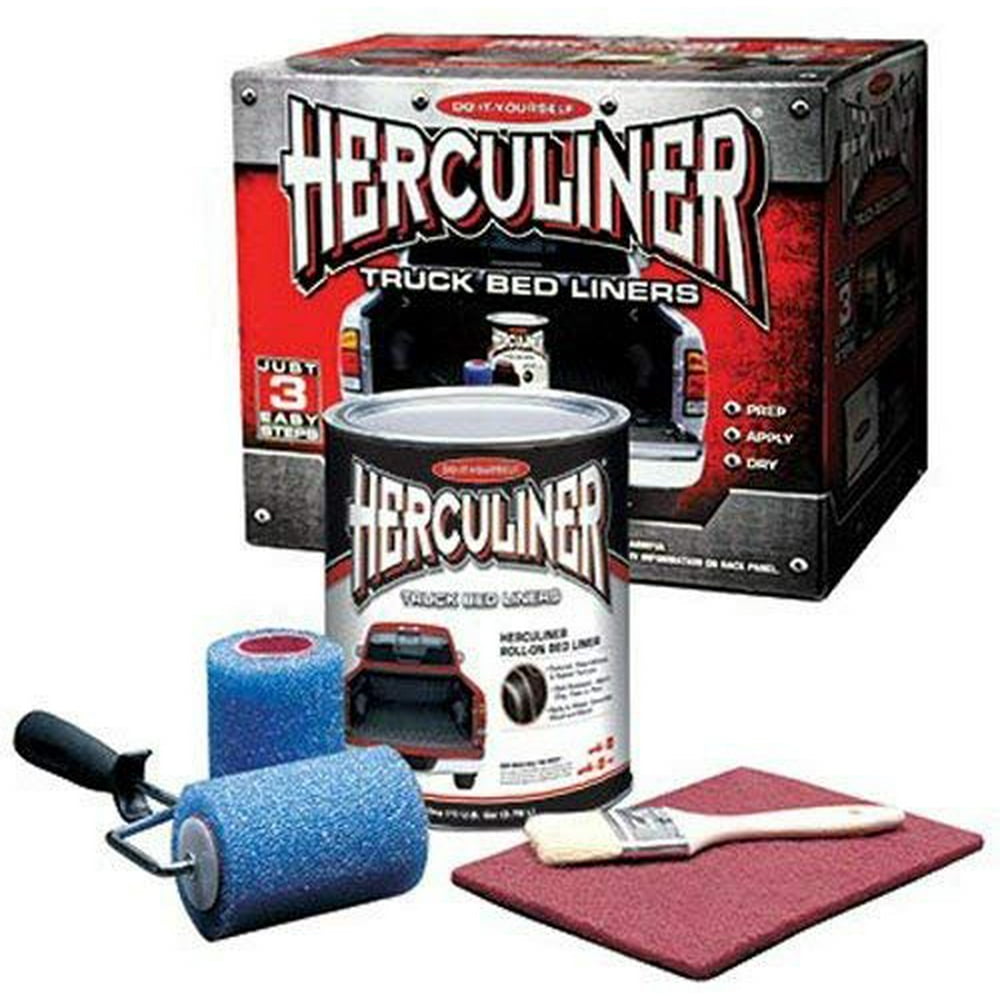 Herculiner HCL1B8 Brushon Bed Liner Kit