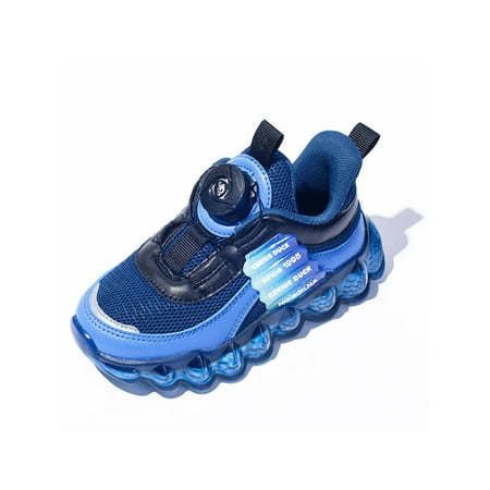 

Colisha Children Sneakers Fashion Sneaker Platform Athletic Shoes Walking Non-Slip Running Shoe Mesh Blue 11C