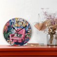 thumbnail image 2 of Yayeee 10" Wall Clock Battery Operated Quartz Round Silent Non-Ticking Home Decor, Art Cat, 2 of 6