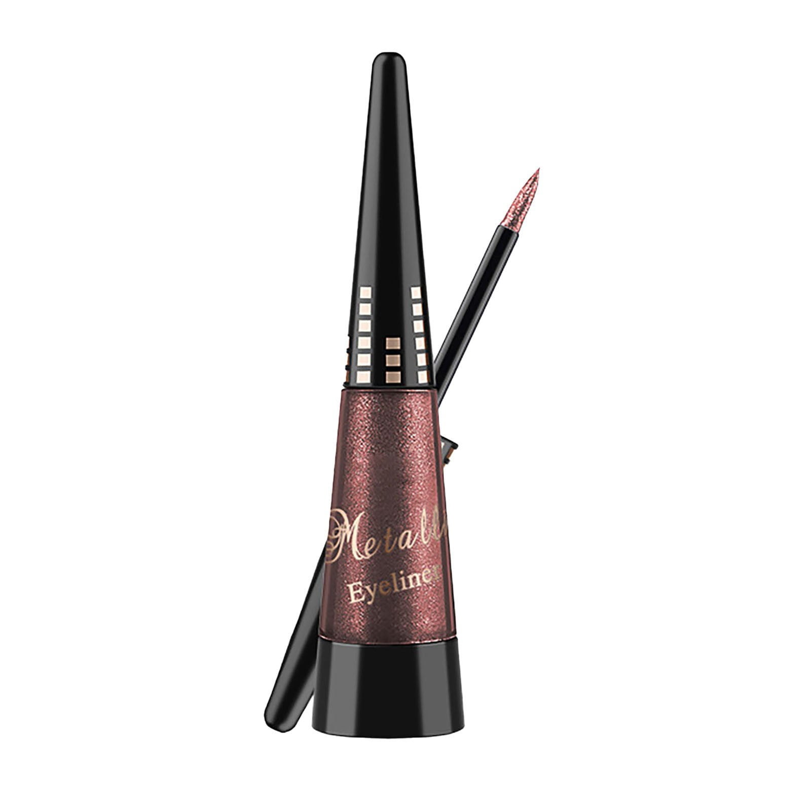 Glitter Liquid Eyeliner Pen Waterproof Sparkly Shimmer Eye Liner High Pigment Long Lasting Smudge Proof Metallic Eye Makeup for Women Cruelty Free 1PC*5 Makeup Organizers