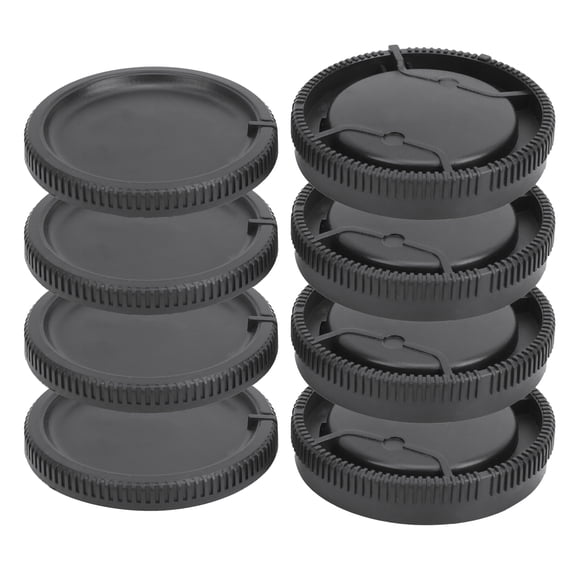 Lens Cover, Lens Back Cover Fine Workmanship Black Dustproof For A Mount