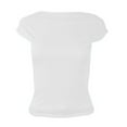 thumbnail image 2 of CYiJun Tank Tops for Women Summer Trendy Cap Sleeve Slim Fitted Backless Sleeveless Casual Tops, 2 of 5
