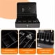 thumbnail image 5 of Metal Cash Register with Key Lock-Portable Money Organizer Box White, 5 of 5