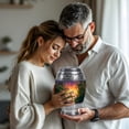 thumbnail image 4 of MUKTIVE Frog Urns for Adults Cremation Ashes - Sunrise Urn for Ashes Adult Female - Decorative Purple Large Urns for Male Adults - 10 Inch Urn for Grandfather, 4 of 7