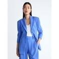 thumbnail image 2 of Devil Wears Prada Scoop Collection Women's and Women’s Plus Single Breasted Fitted Blazer, Sizes XS-4X, 2 of 5