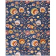 thumbnail image 3 of Nourison Allur Floral Navy Multicolor 7'10" x 9'10" Area Rug, (8x10), 3 of 9
