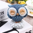 thumbnail image 6 of Masteelf  Desktop Decoration Owl Crafts Knick Knacks for Shelves Mini Owls, 6 of 8