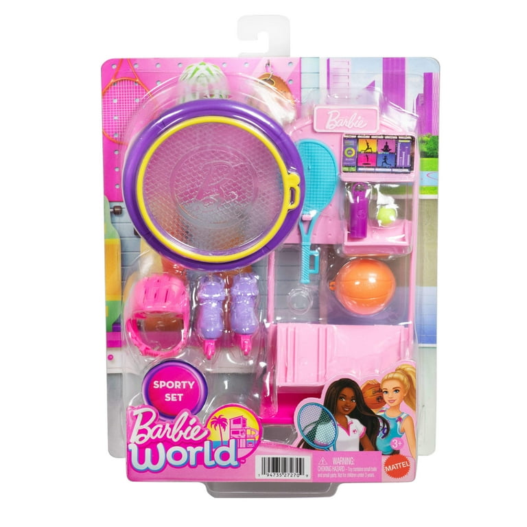 barbie doll barbie team stacie camping set