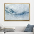 thumbnail image 2 of wall26 Framed Canvas Print Wall Art Pastel Watercolor Blue White Landscape Abstract Shapes Illustrations Modern Art Decorative Bohemian Multicolor for Living Room, Bedroom, Office - 16"x24", 2 of 5