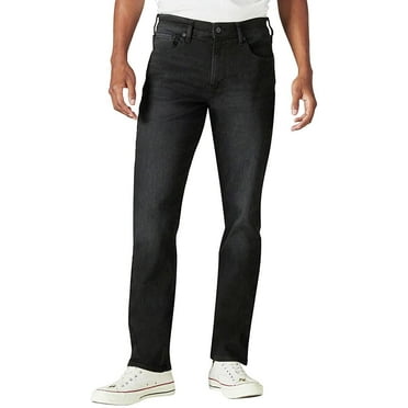 Lucky Brand Men’s 410 Athletic Straight Fit Straight Leg Jeans (Black,40x30)