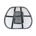 thumbnail image 2 of Flmtop Breathable Mesh Car Seat Cushion Pad Office Chair Back Massage Lumber Support, 2 of 7