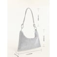 thumbnail image 6 of HMSHA Women's Glitter Rhinestone Hobo Handbag Evening Bag Purse, 6 of 6