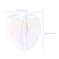 thumbnail image 2 of Shisuyan Beads Transparent Heart Shape Acrylic 500Pcs 0.2X0.3X0.4In, 2 of 8