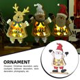 thumbnail image 2 of Injueey Tablero de adorno de de Navidad Fiesta temática Festival de vacaciones Atmósferas Decoración de luz de Navidad Funciona con pilas Kits de decoración para fiestas Anciano Injueey HA069343-01, 2 of 6