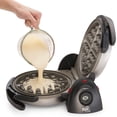 thumbnail image 2 of Jinsinto Belgian waffle ceramic flipside, black, 2 of 4