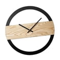 thumbnail image 1 of Reloj de pared de 12 pulgadas, diseño moderno, de cuarzo, funciona con pilas, redondo, para dormitorio. estilo 2, 1 of 9