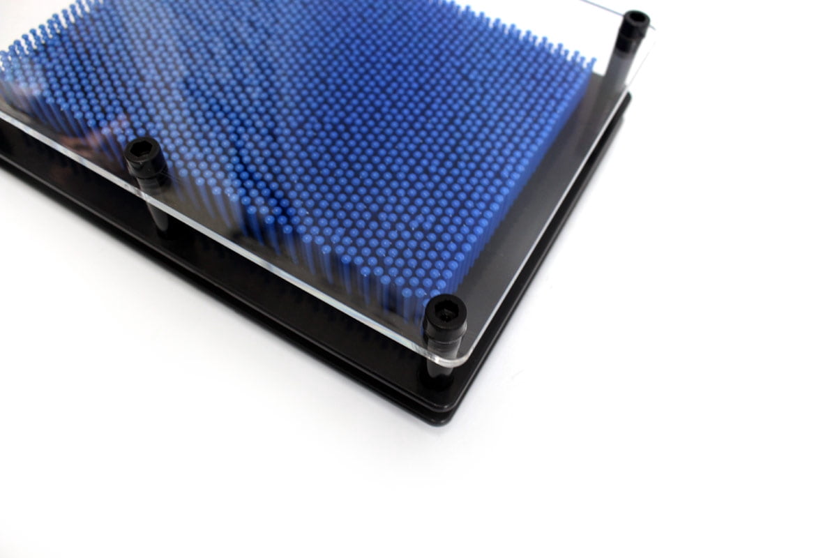 Board No More! 3D Pin Art Impression Board - Dark Blue