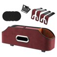 thumbnail image 4 of Organizador para reposacabezas de asiento de coche SUV, portavasos y servilletas, accesorio con 4 posavasos Rojo, 4 of 9