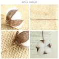 thumbnail image 2 of 23 Inches Natural White Cotton Stem Flowers Cotton Boll Branches Farmhouse Rustic Style Vase Display Filler Floral Wedding Centerpiece Decorations, 2 of 11