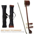 thumbnail image 3 of GOOHOCHY 2Pcs Breathable Mesh Belt Storage Bag Erhu Case Brown Plastic Versatile Carrying Options For Travel, 3 of 8