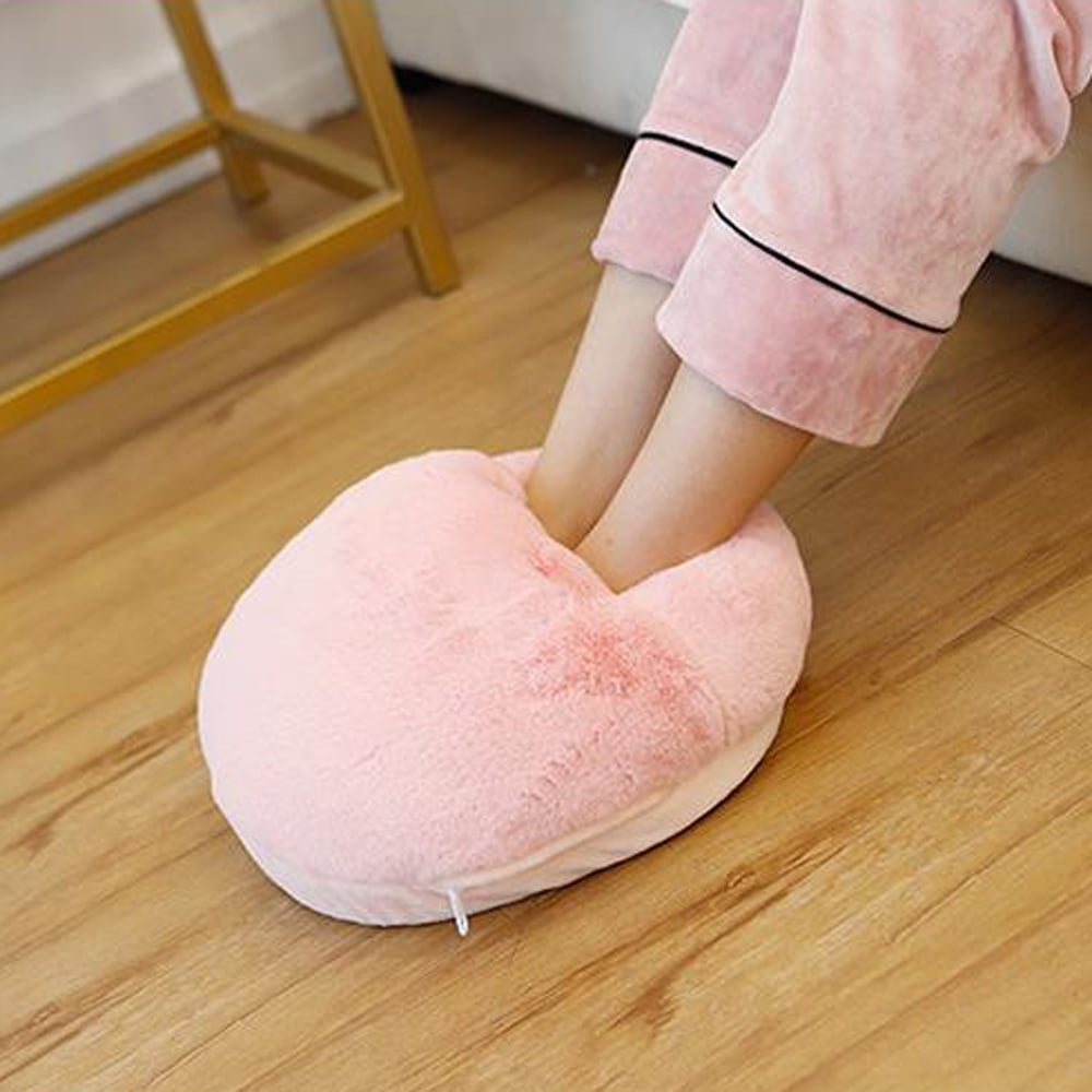 ZZKHGo Foot Warmer - USB Electric Foot Warmer, Soft Flannel Office Bedroom  Winter Foot Warmer for Home, School, Office, Car Travel, Outdoor Camping