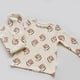 thumbnail image 3 of Conjunto de pijamas para bebé, ropa de dormir de manga larga para niño y niña, ropa de hogar con estampado de algodón transpirable, pijamas para niño, disfraz de Navidad, 3 of 4