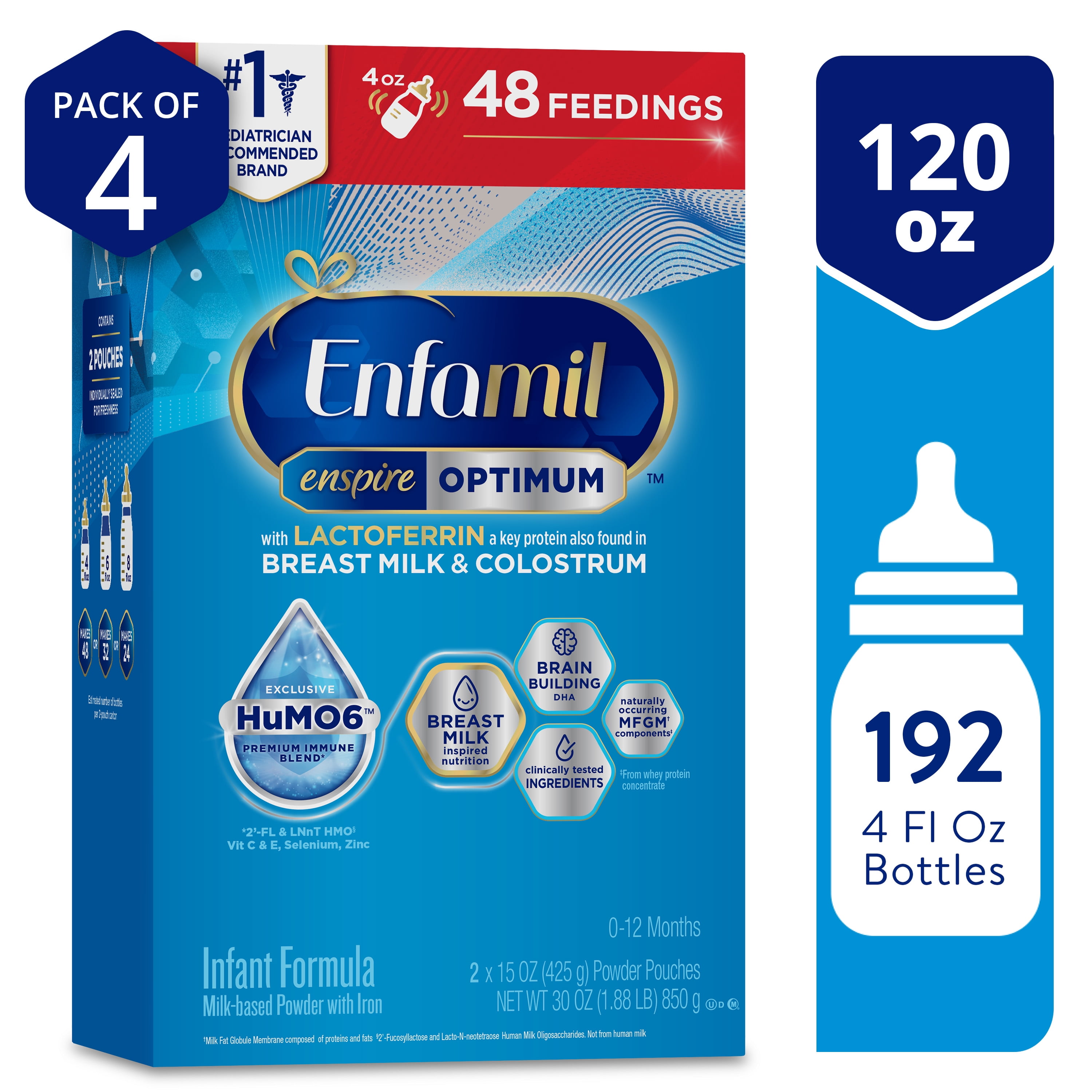 Enfamil NeuroPro Gentlease Powder Baby Formula, For