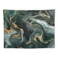 thumbnail image 5 of GOSMITH Marble Tapestry, Green Ocean Texture Tapestry Wall Hanging for Bedroom, Beautiful Paint and Gold Powder Tapestry for Bedroom Living Room Dorm Decor Painting, 5 of 6