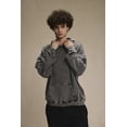 thumbnail image 3 of Mens Acid Wash Hoodies Oversized Unisex Heavyweight Hoodie Streetwear Vintage Sweatshirt, 3 of 7