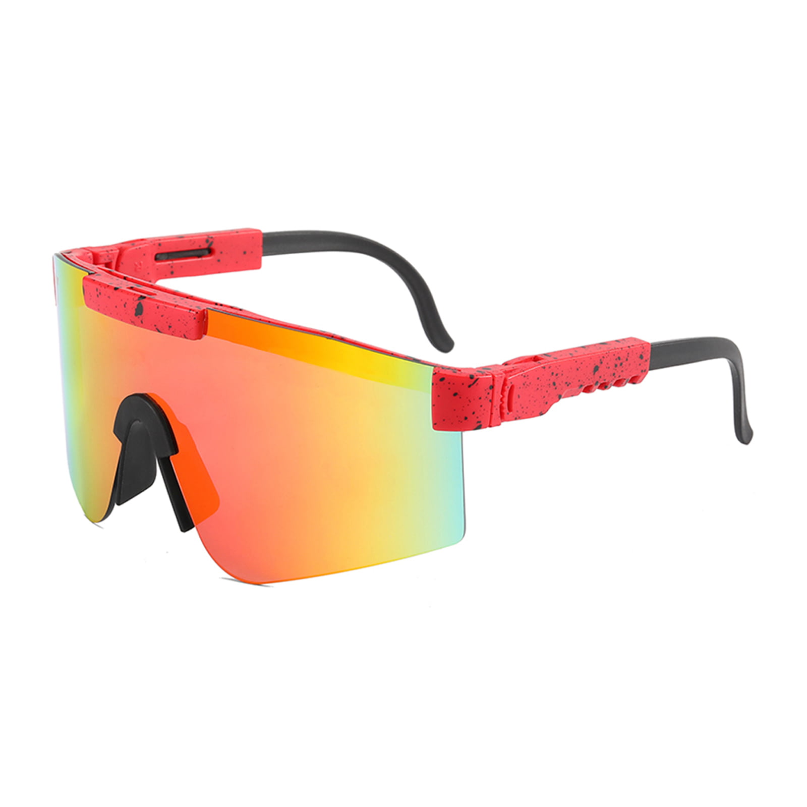 Sports Polarized Vipers Style Sunglasses Men and Women Outdoor Anti-UV Sports Glasses Double Wide UV400 
