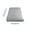 Gray, variant on Roiihwy Single Fitted Sheet, 39.4 x 78.7 Inch Pink Cot Sheets, Ultra Soft and Breathable Microfiber Bed Cover Snug Fit for Narrow Twin/RV Bunk/Camper Bunk/Guest Beds/Trifold Mattress